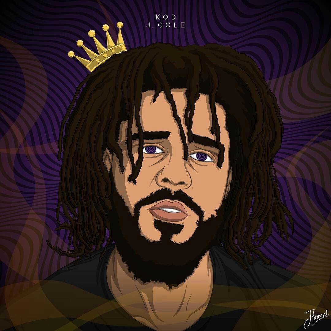 J Cole Cartoon Wallpapers