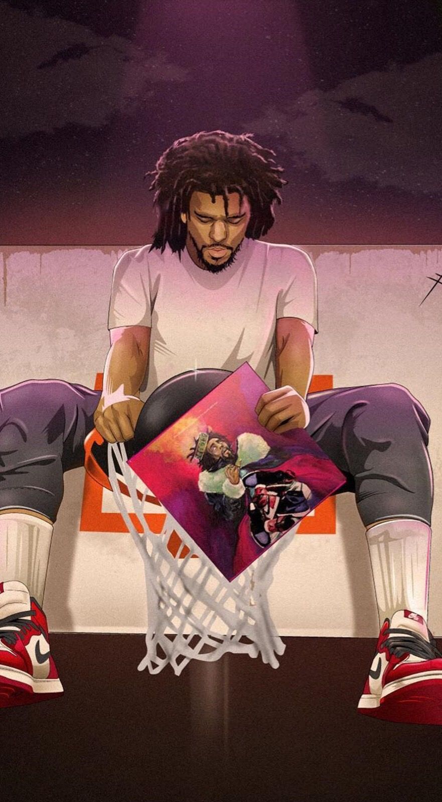 J Cole Cartoon Wallpapers