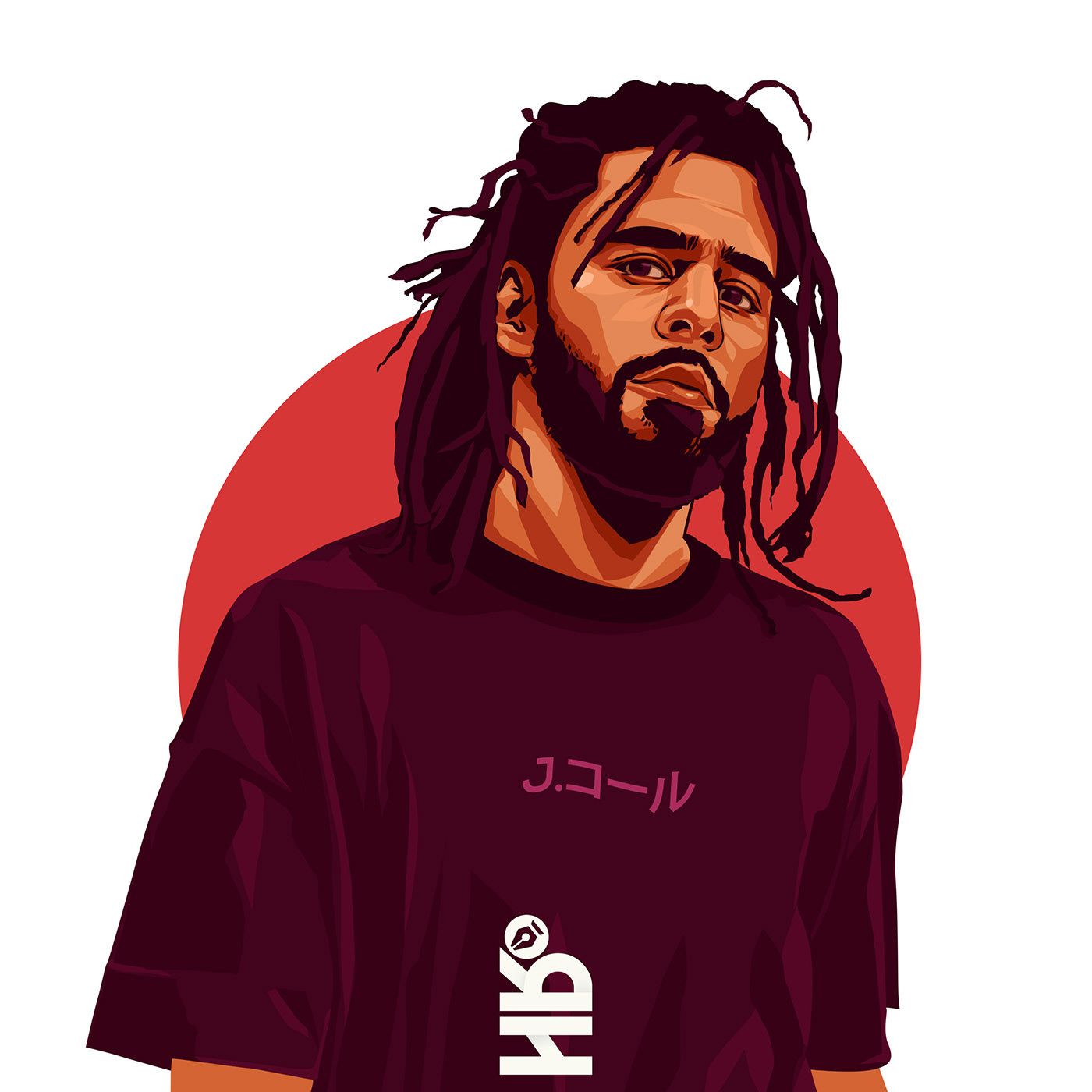 J Cole Cartoon Wallpapers