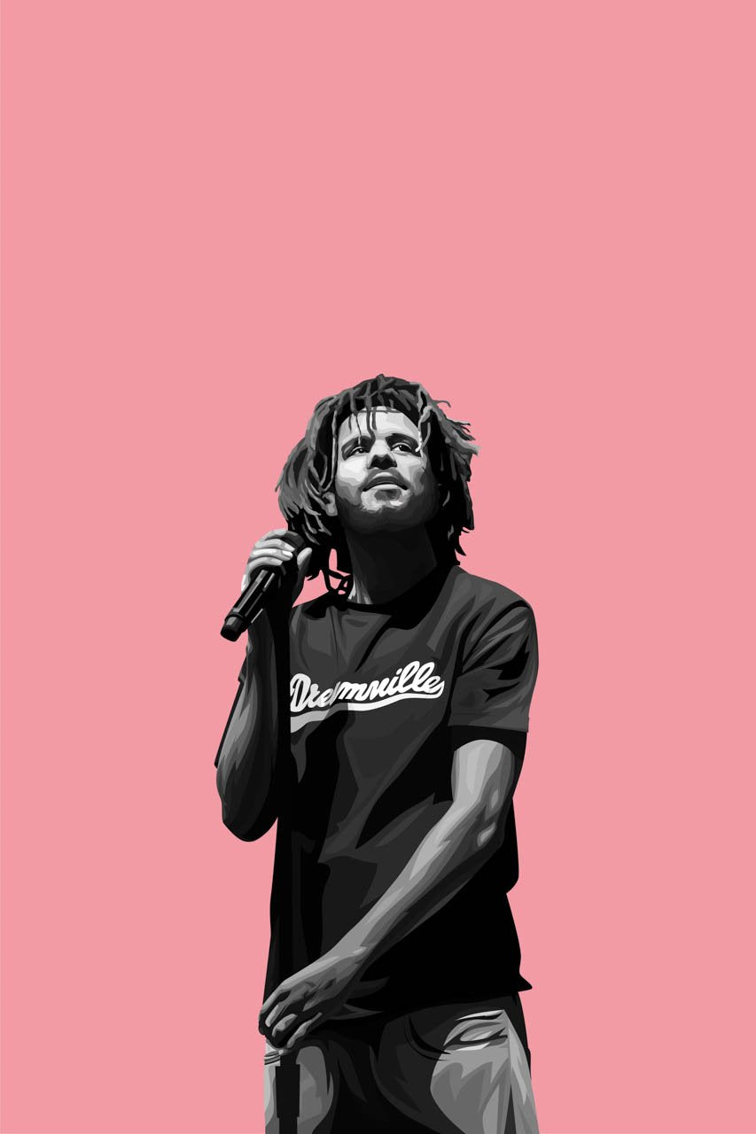 J Cole Cartoon Wallpapers