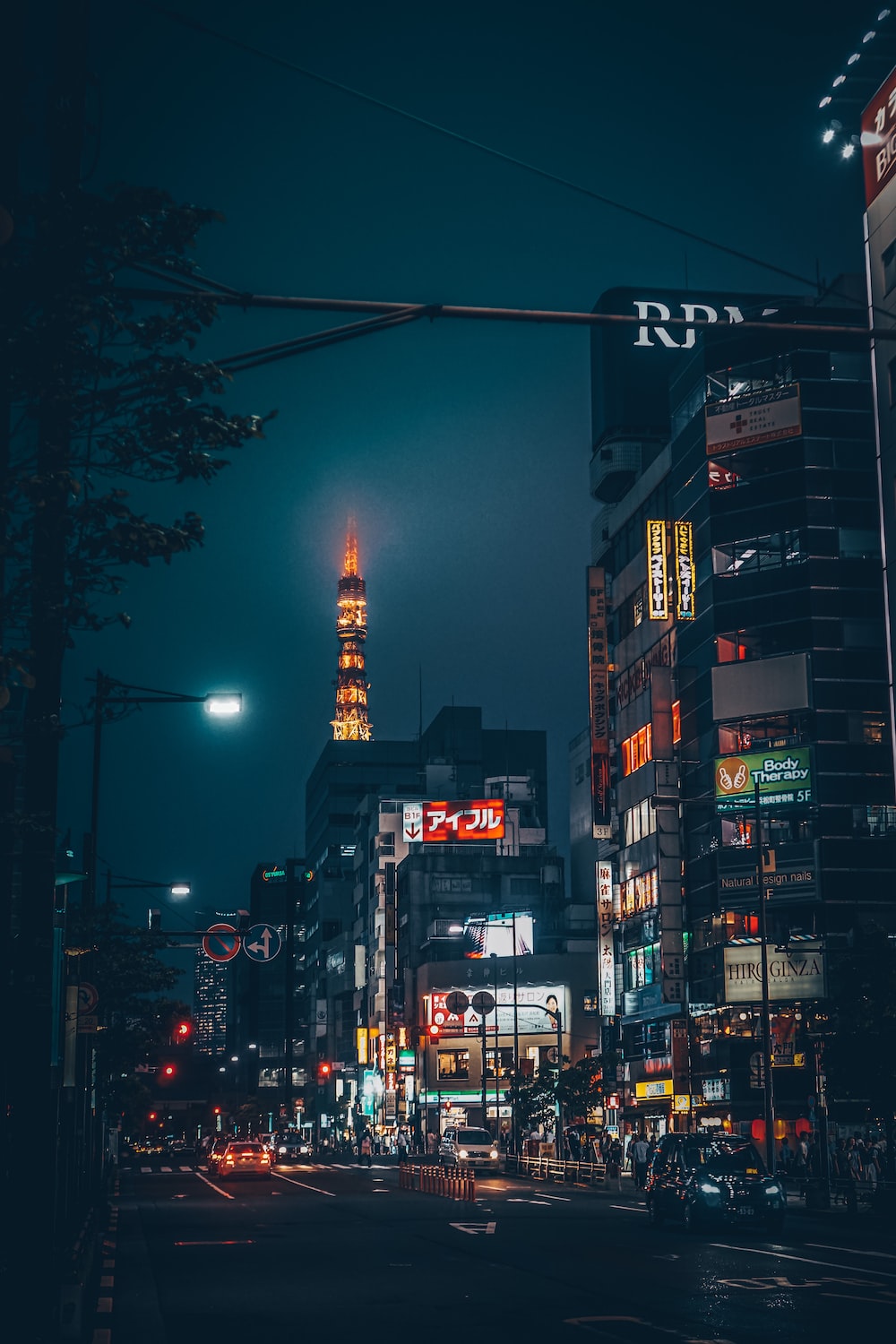 Japan At Night Wallpapers