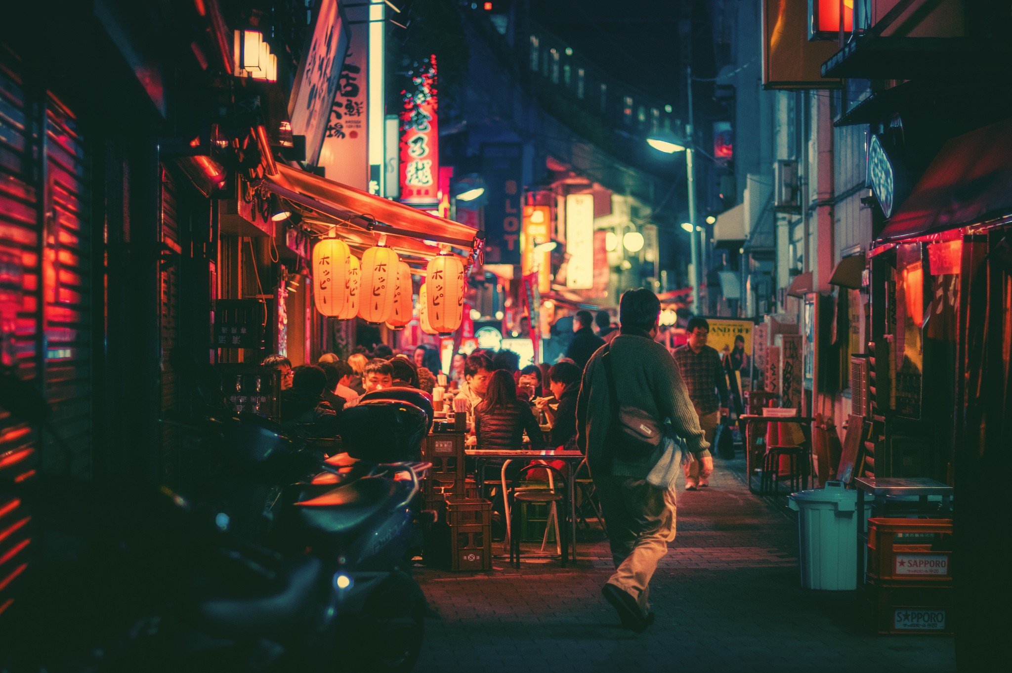 Japan At Night Wallpapers