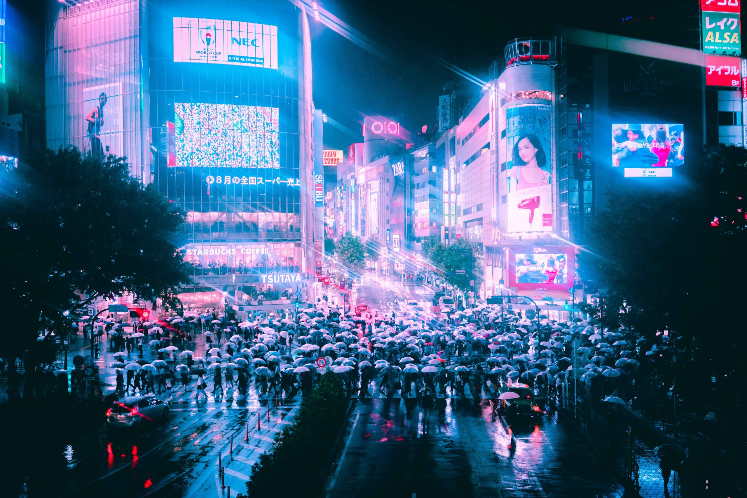 Japan At Night Wallpapers