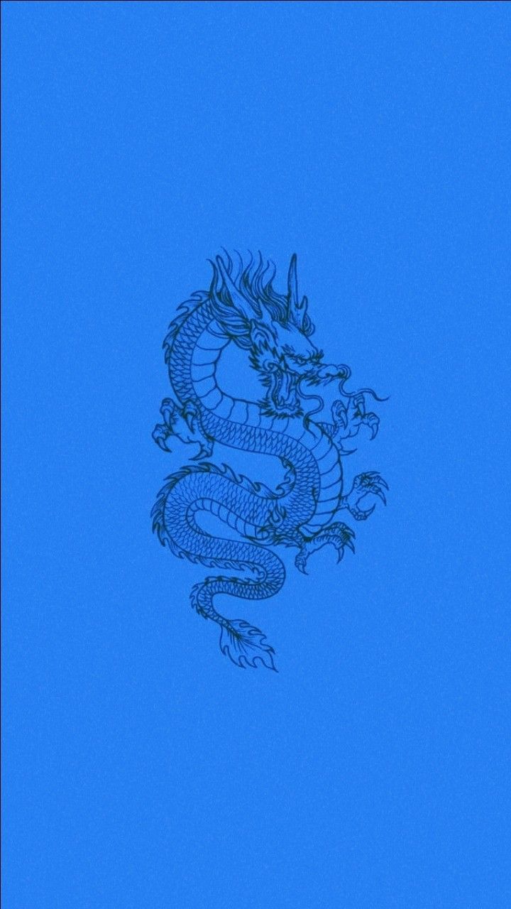 Japanese Blue Dragon Wallpapers