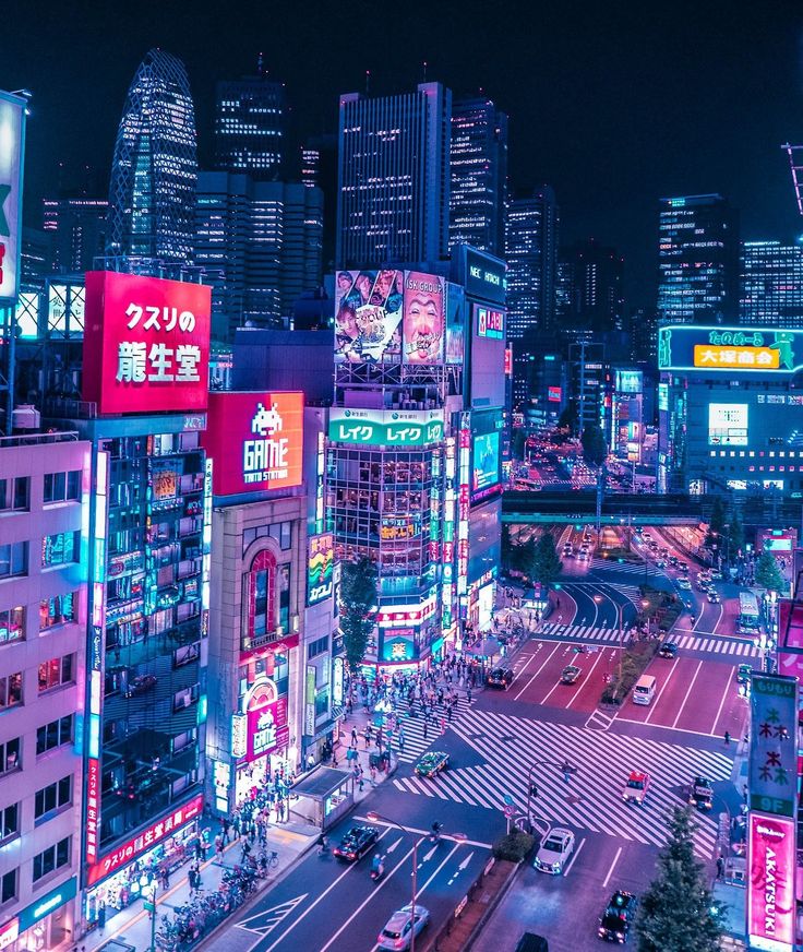 Japanese City Aesthetic Wallpapers