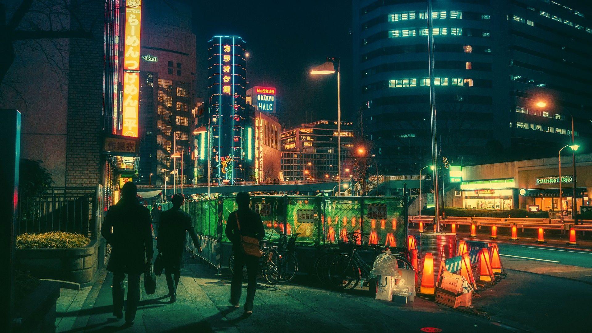 Japanese City Aesthetic Wallpapers