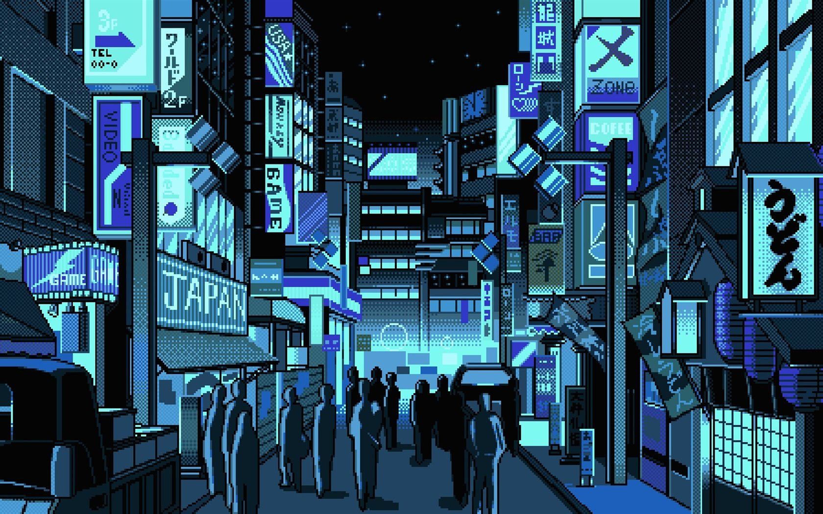 Japanese City Aesthetic Wallpapers