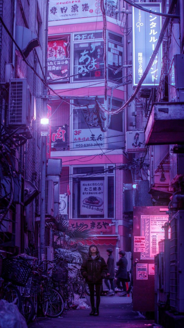 Japanese City Aesthetic Wallpapers