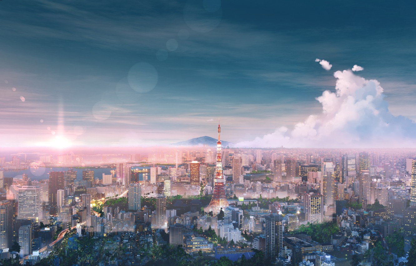 Japanese City Landscape Wallpapers