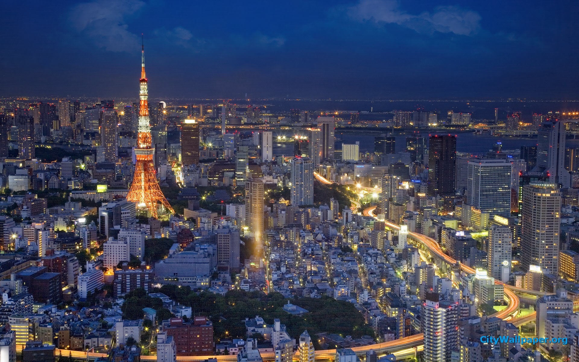 Japanese City Landscape Wallpapers