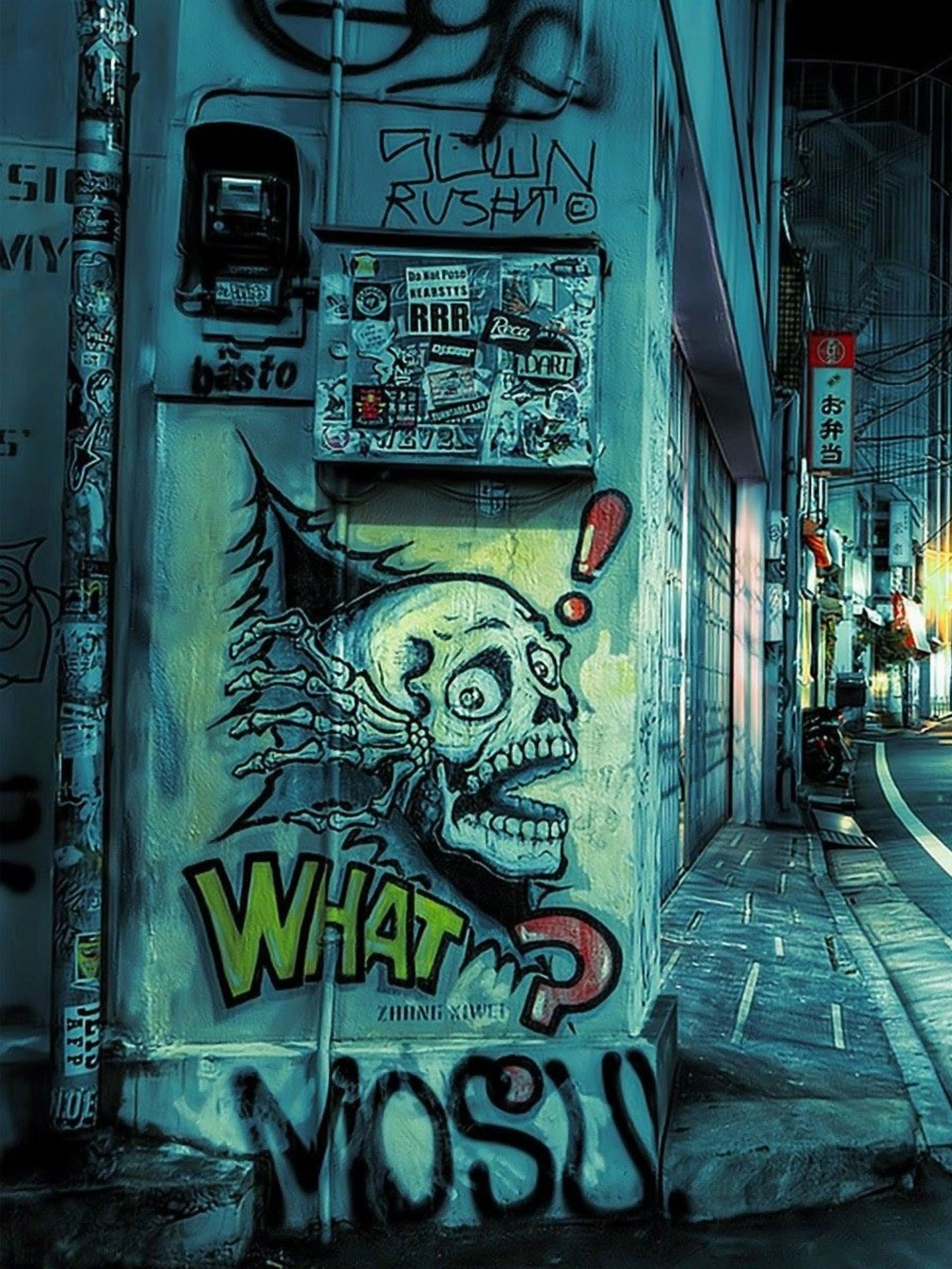 Japanese Graffiti Wallpapers