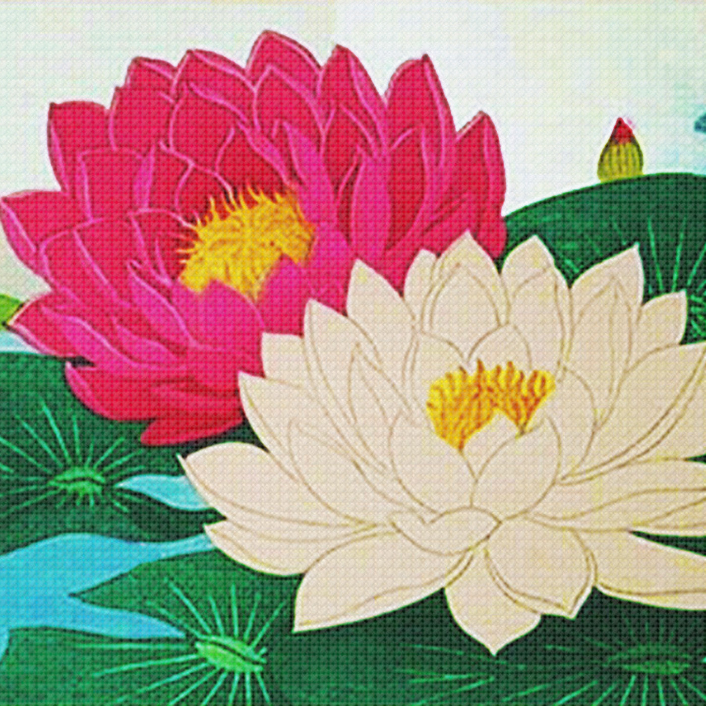 Japanese Lotus Art Wallpapers