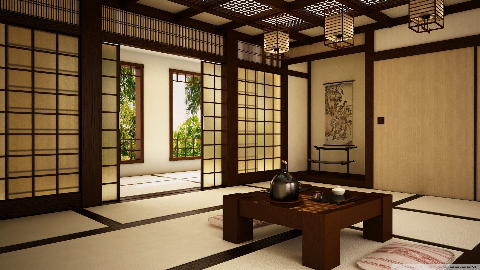 Japanese Room Wallpapers