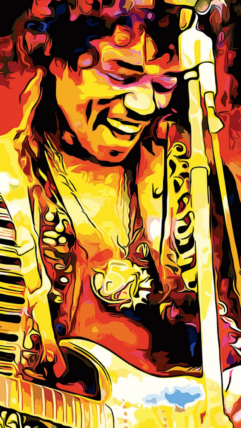 Jimi Hendrix Iphone Wallpapers