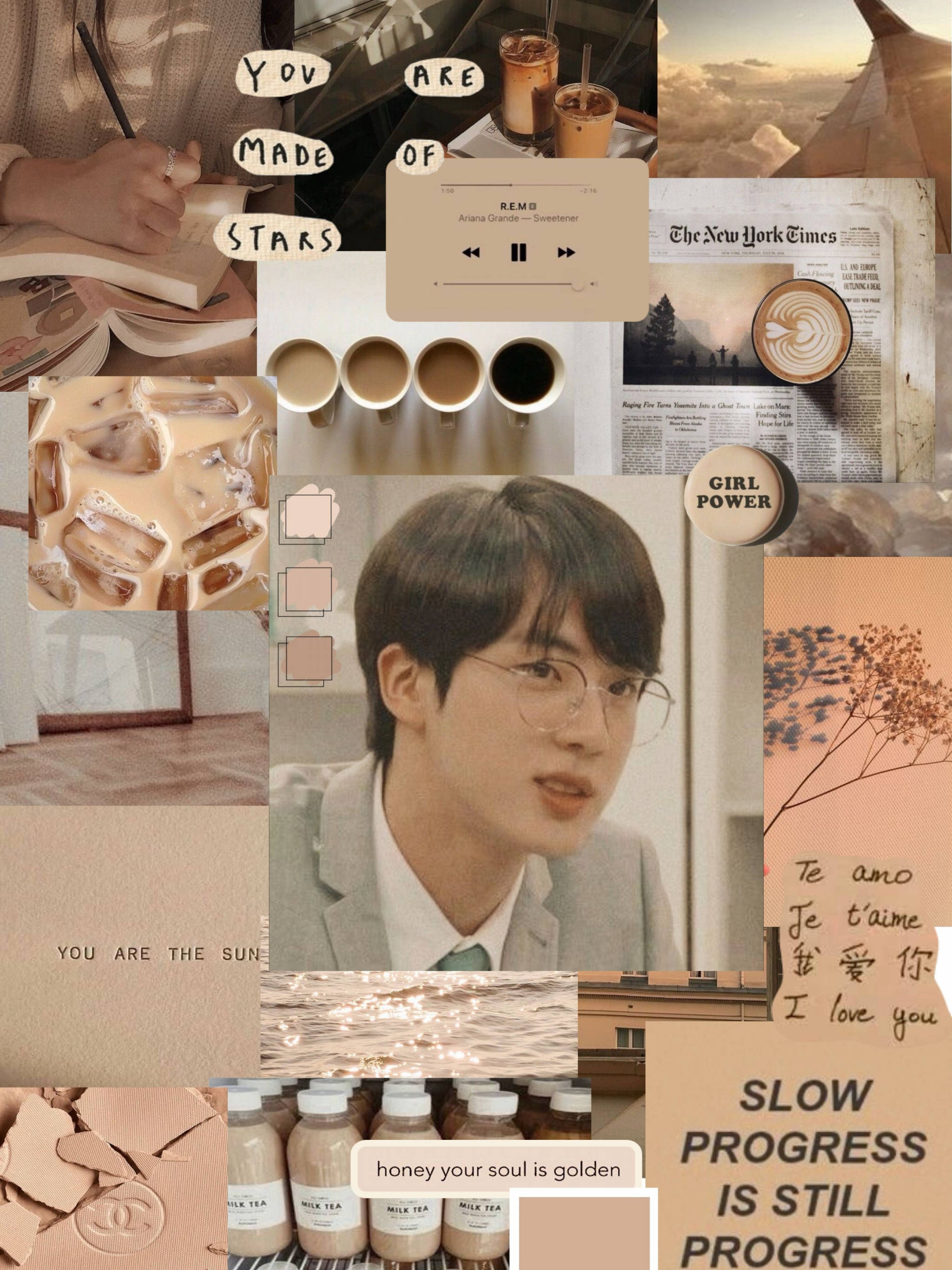 Jin Aesthetic Wallpapers