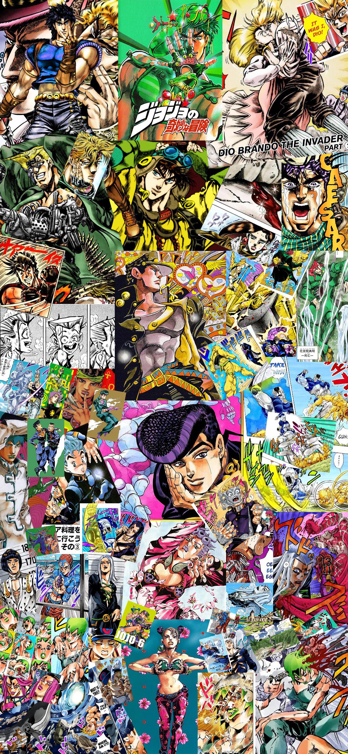 Jjba Manga Panels Wallpapers