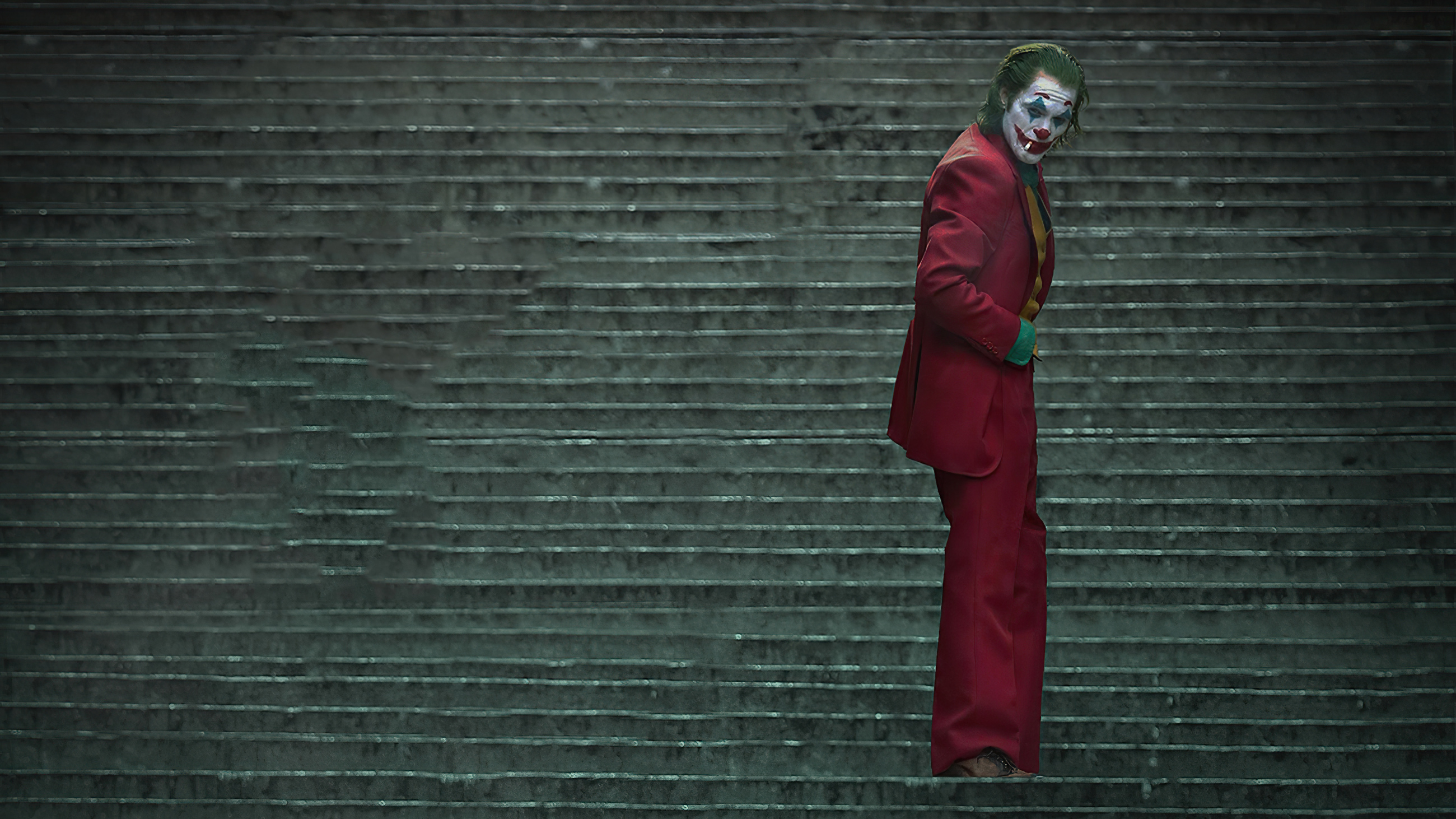 Joker Stairs Poster Wallpapers