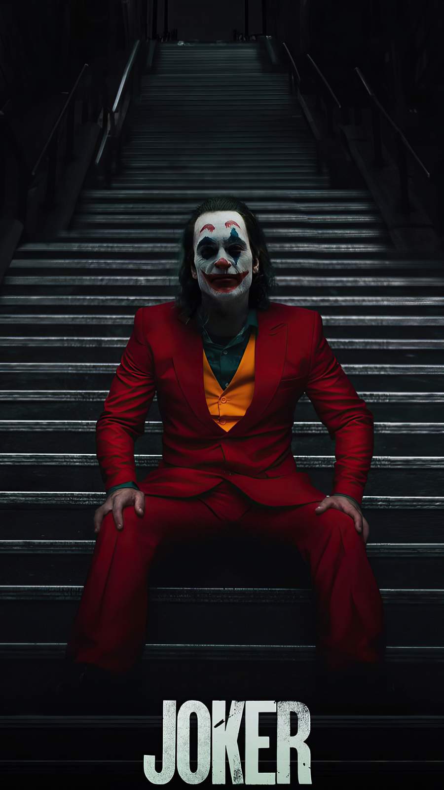 Joker Stairs Poster Wallpapers