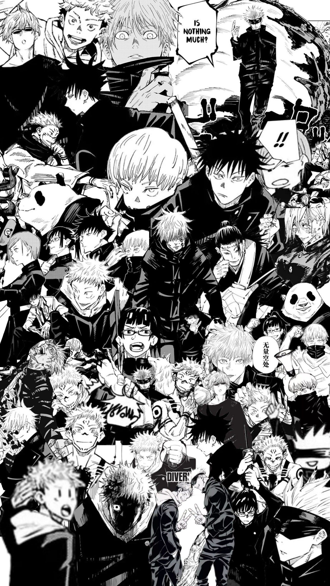 Jujutsu Kaisen Manga Panels Wallpapers