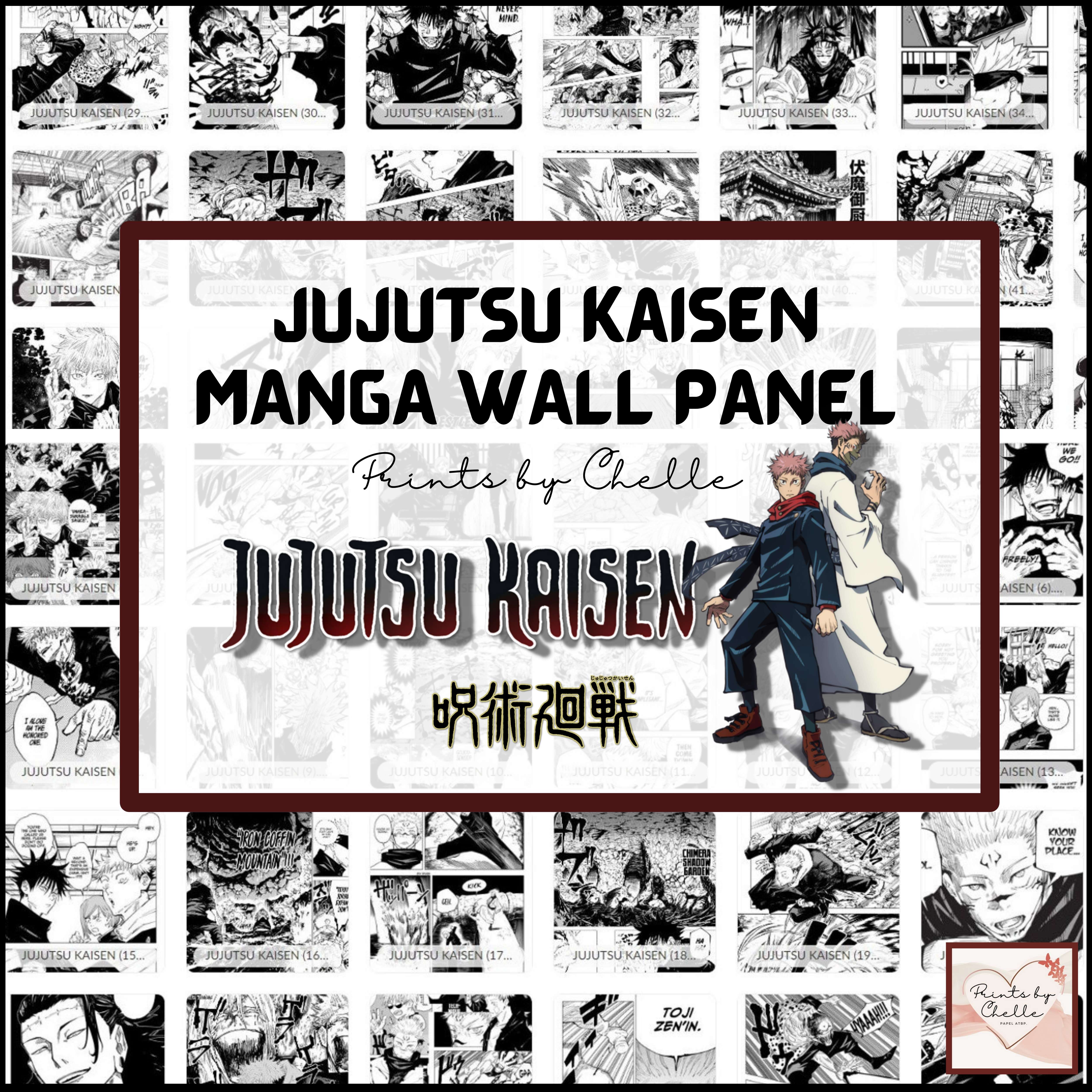 Jujutsu Kaisen Manga Panels Wallpapers