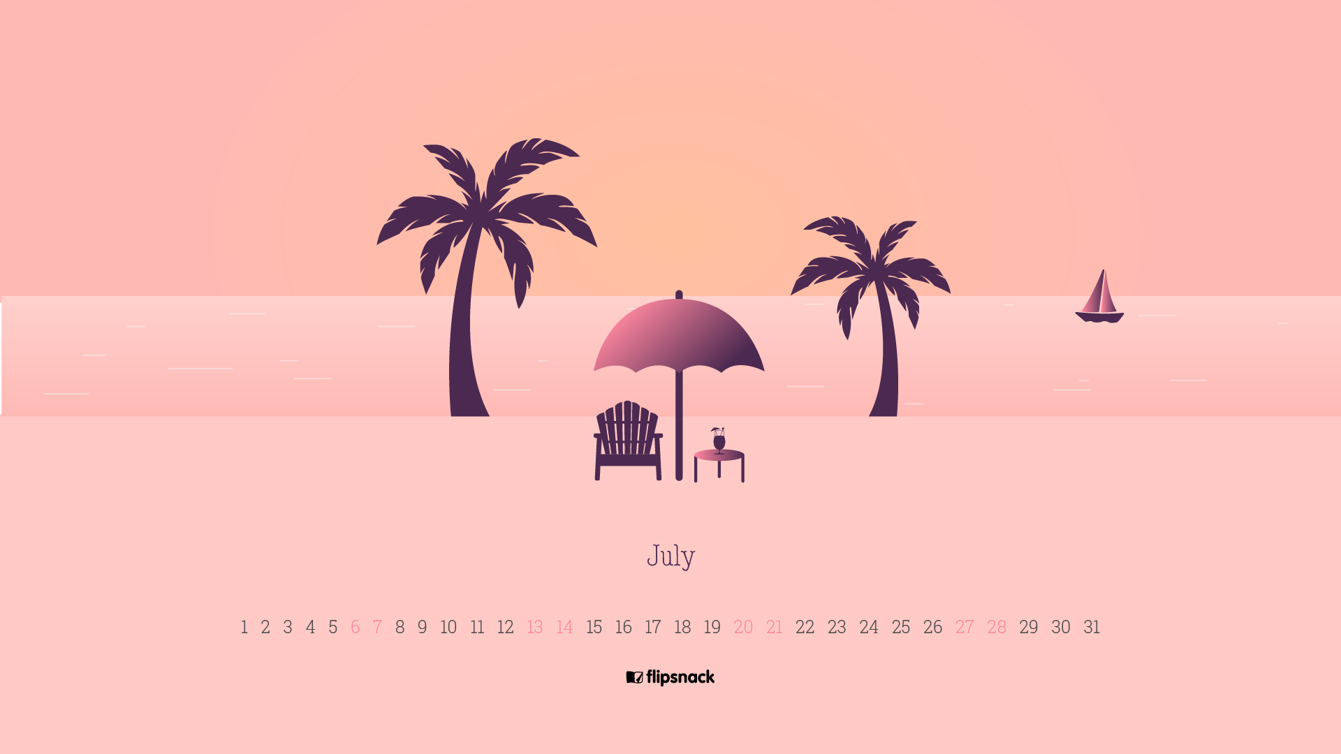 July 2019 Desktop Wallpapers