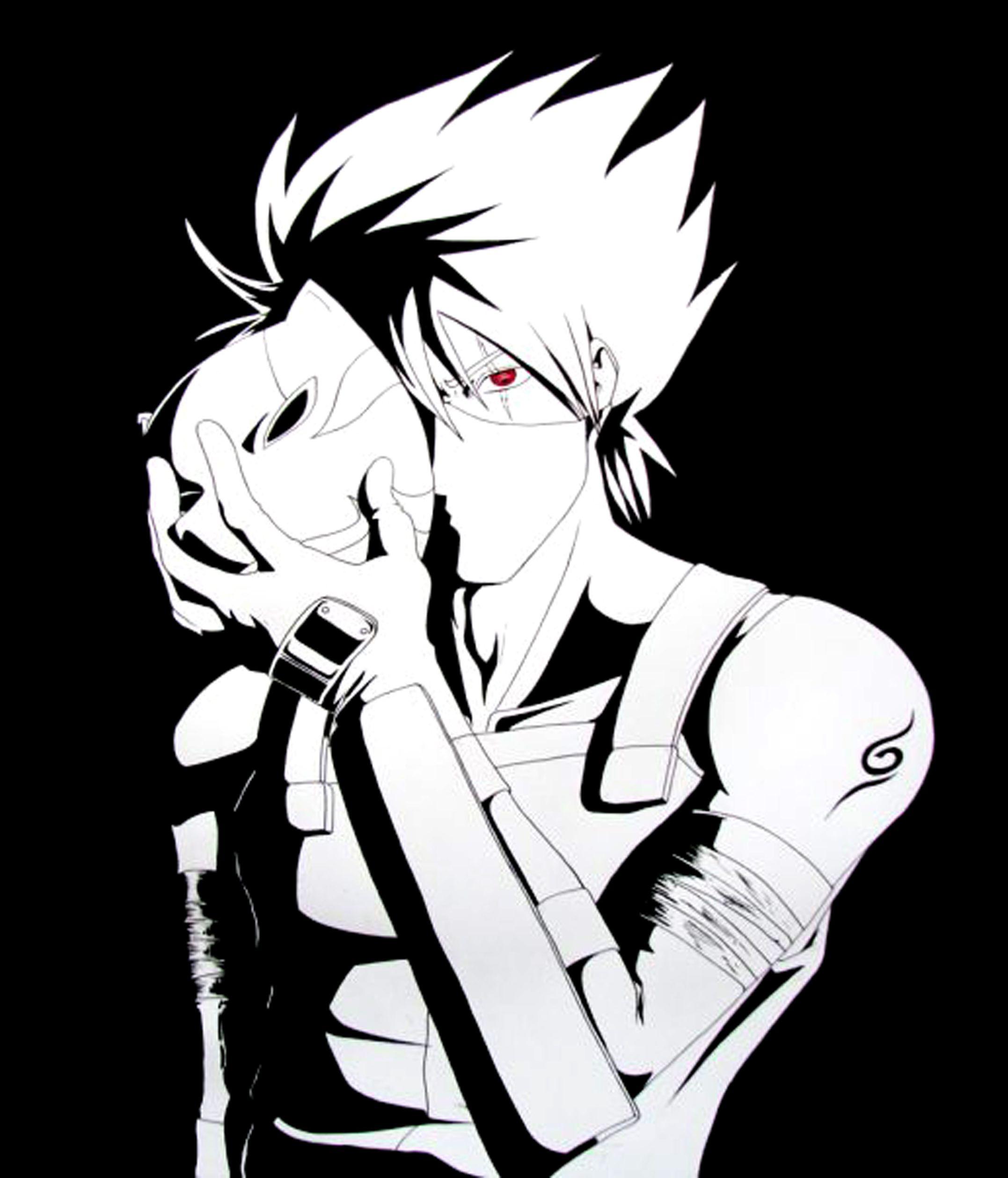 Kakashi Black And White Wallpapers