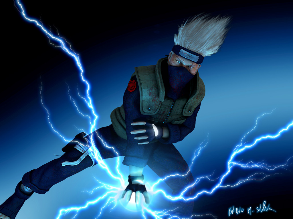 Kakashi Lightning Blade Wallpapers