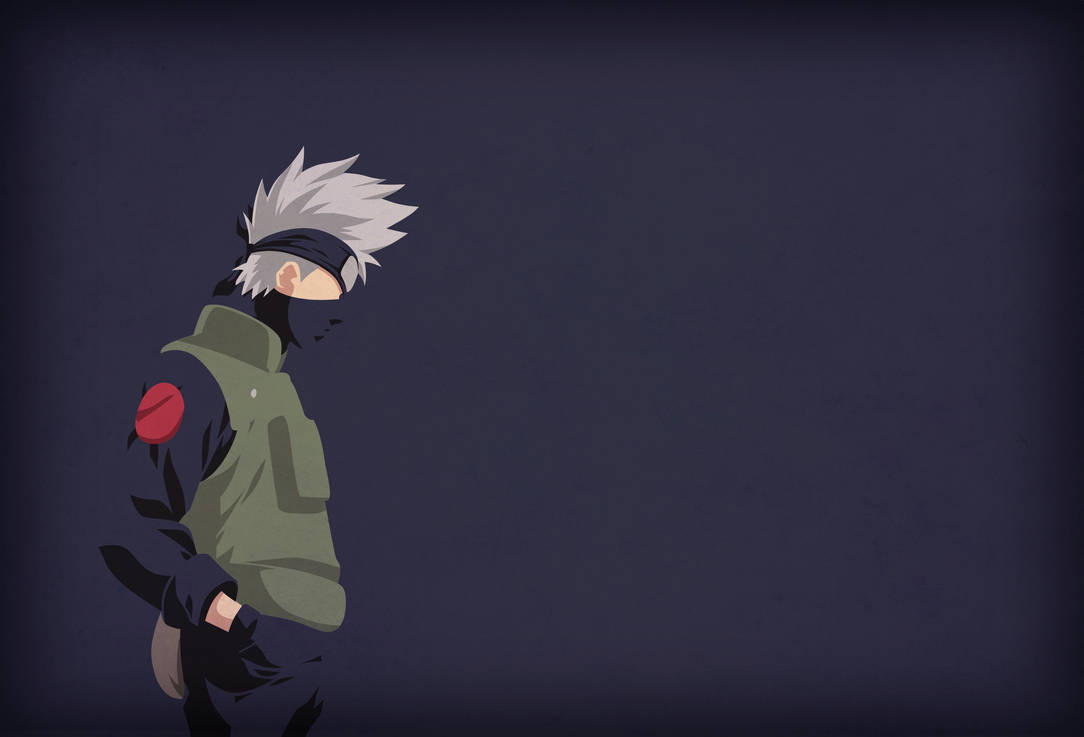 Kakashi Minimalist Wallpapers