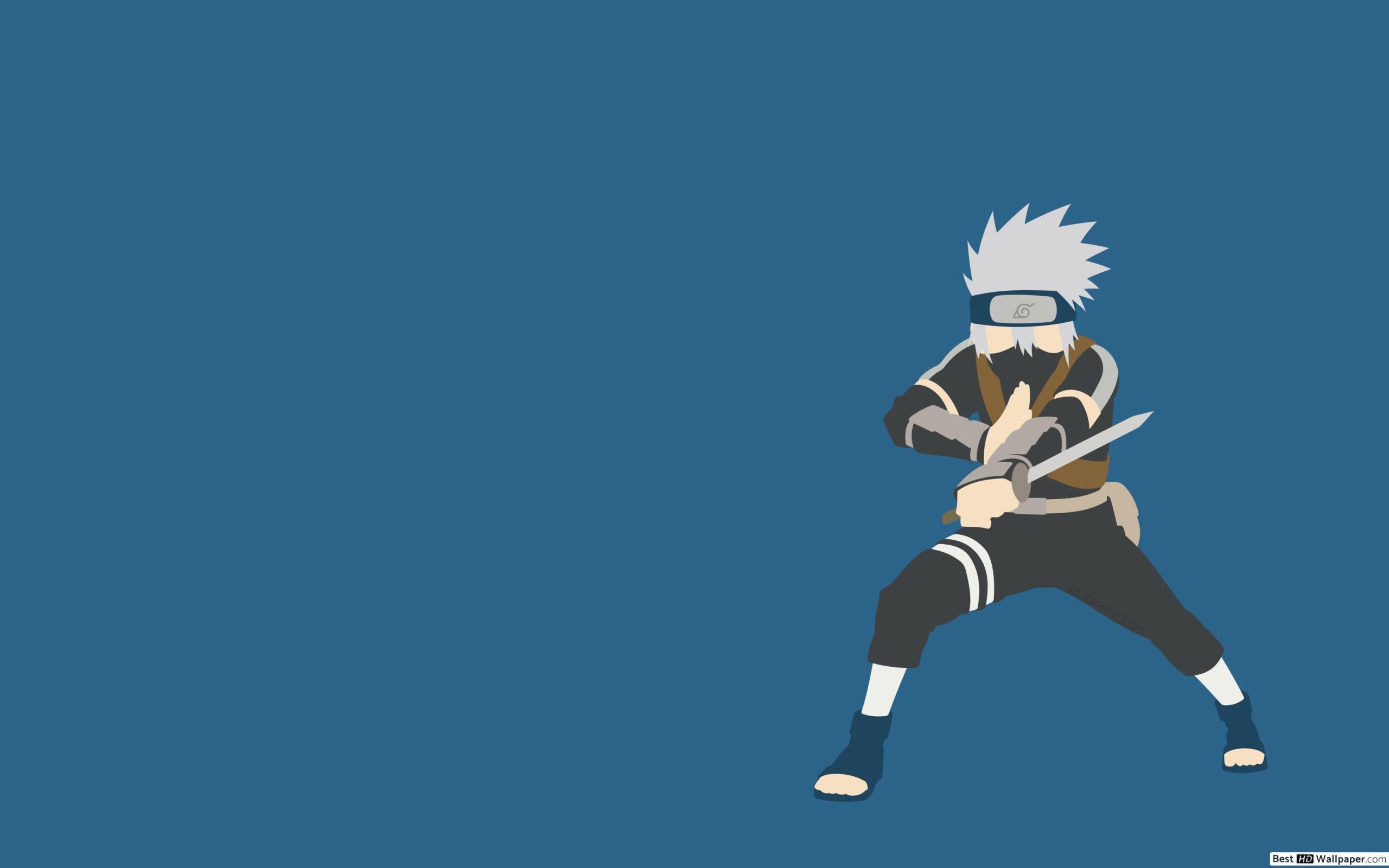 Kakashi Minimalist Wallpapers