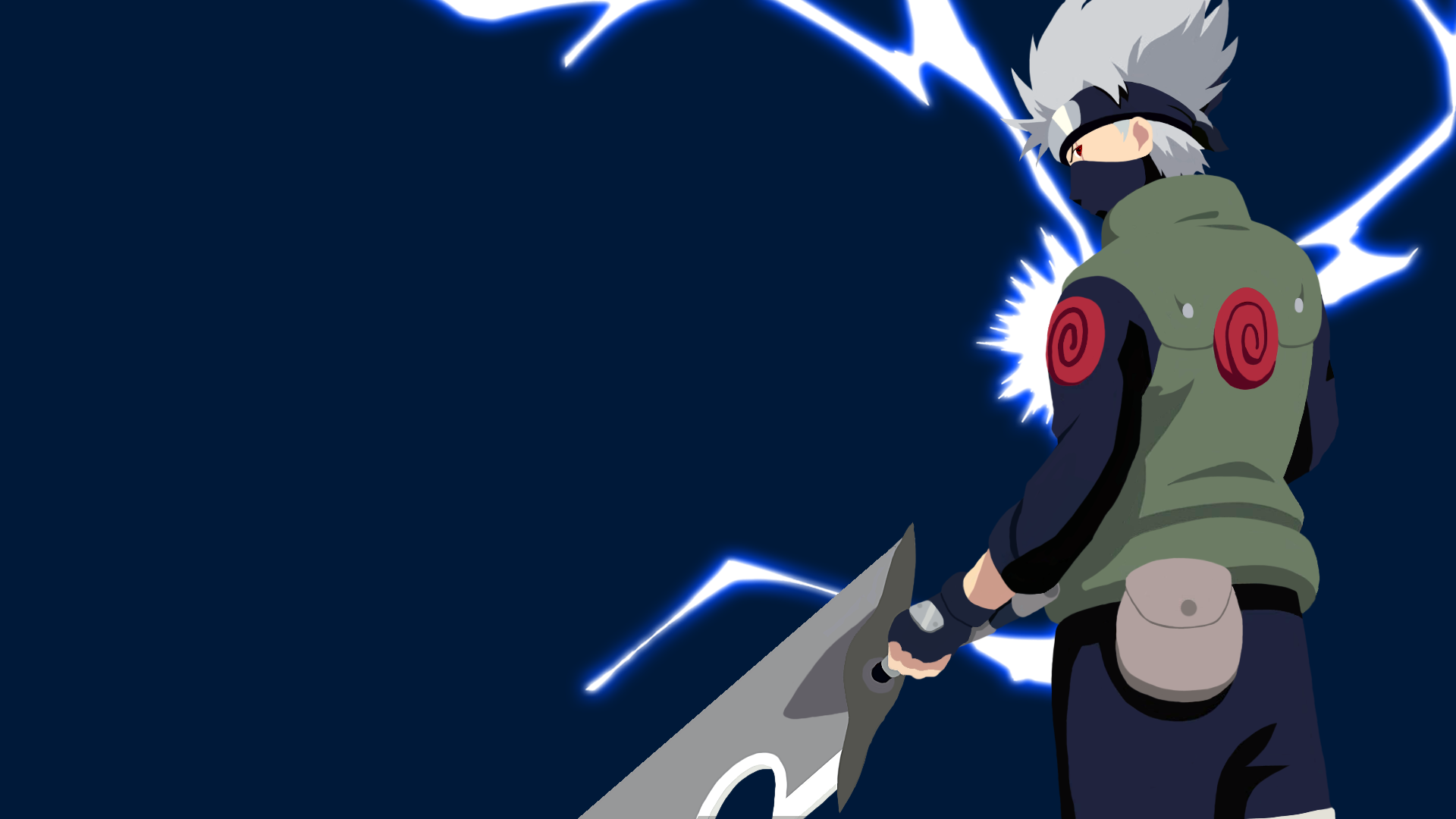 Kakashi Minimalist Wallpapers