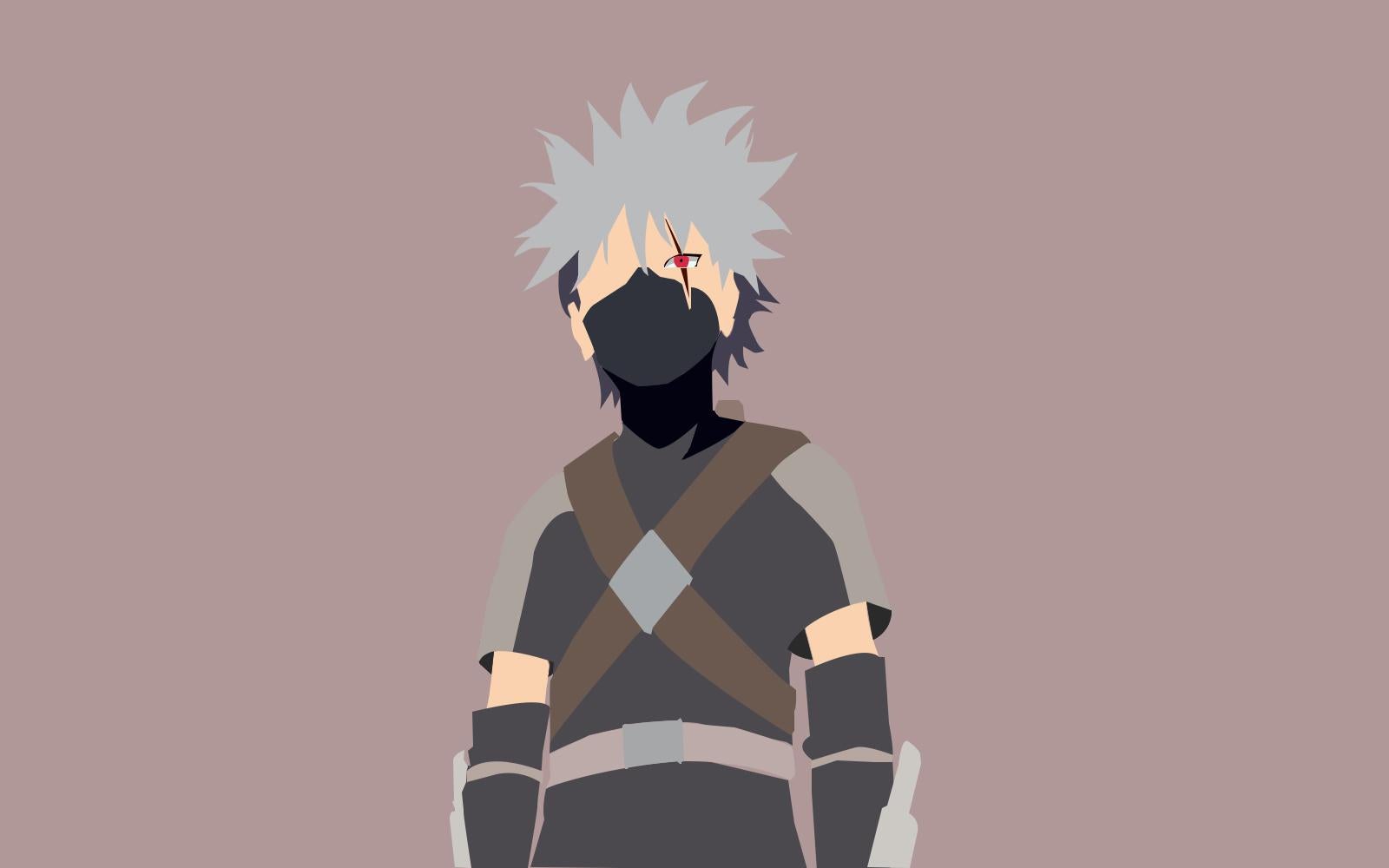 Kakashi Minimalist Wallpapers