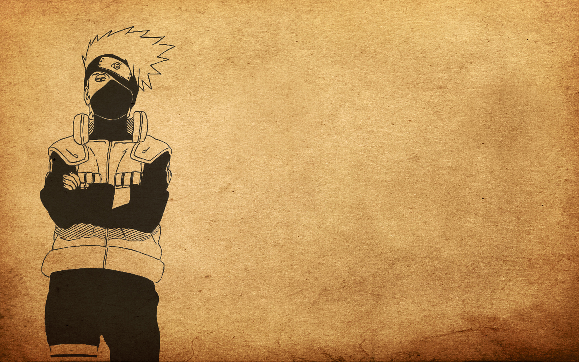 Kakashi Minimalist Wallpapers