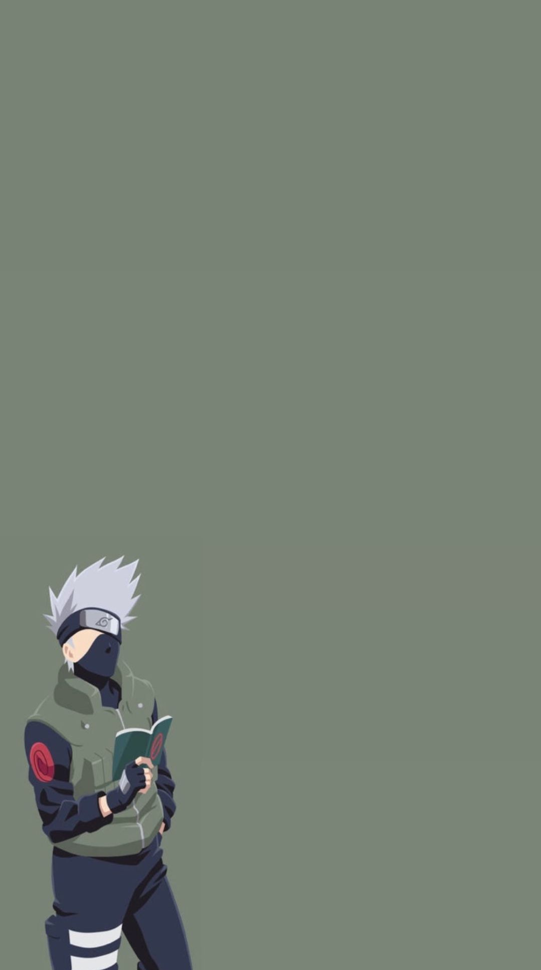 Kakashi Minimalist Wallpapers