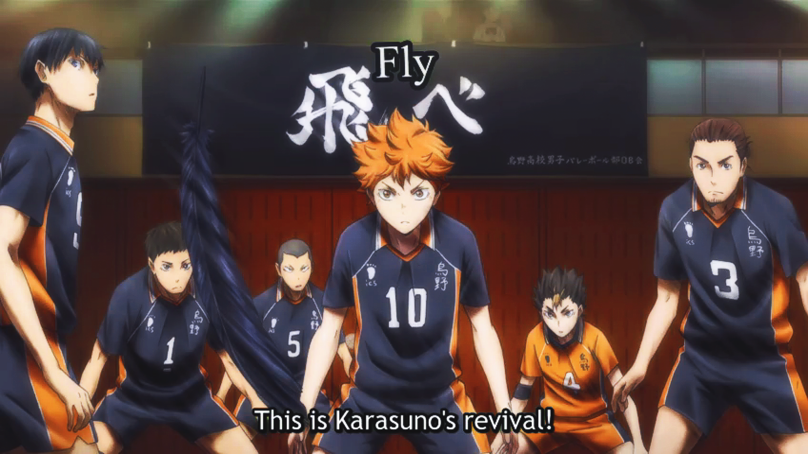 Karasuno Fly Banner Wallpapers