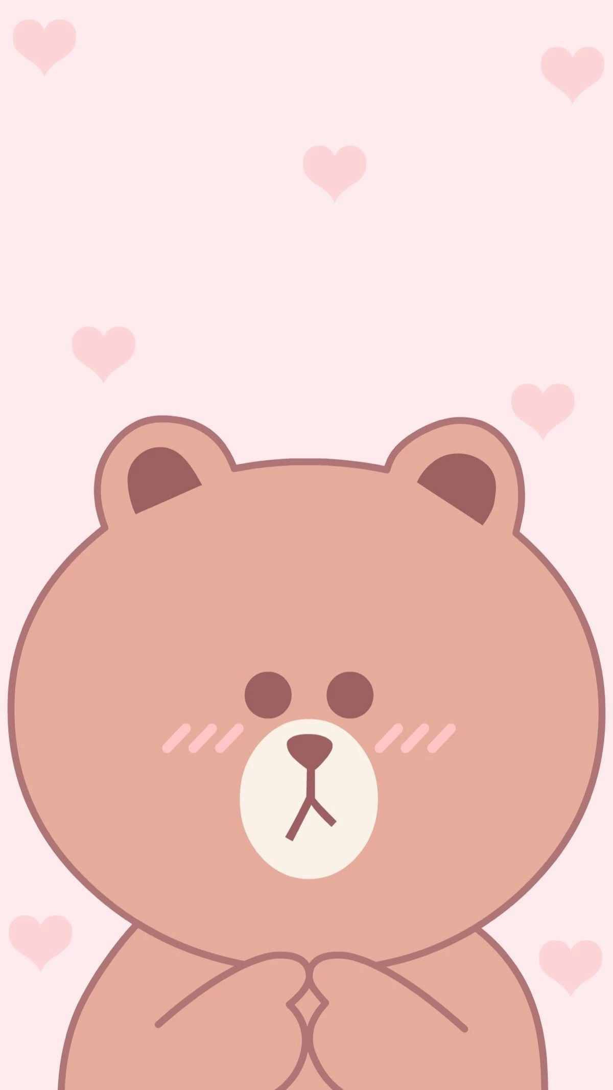 Kawaii Bear Drawing Wallpapers