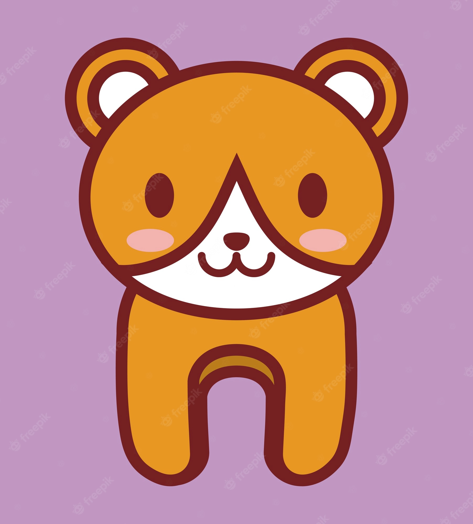 Kawaii Bear Drawing Wallpapers