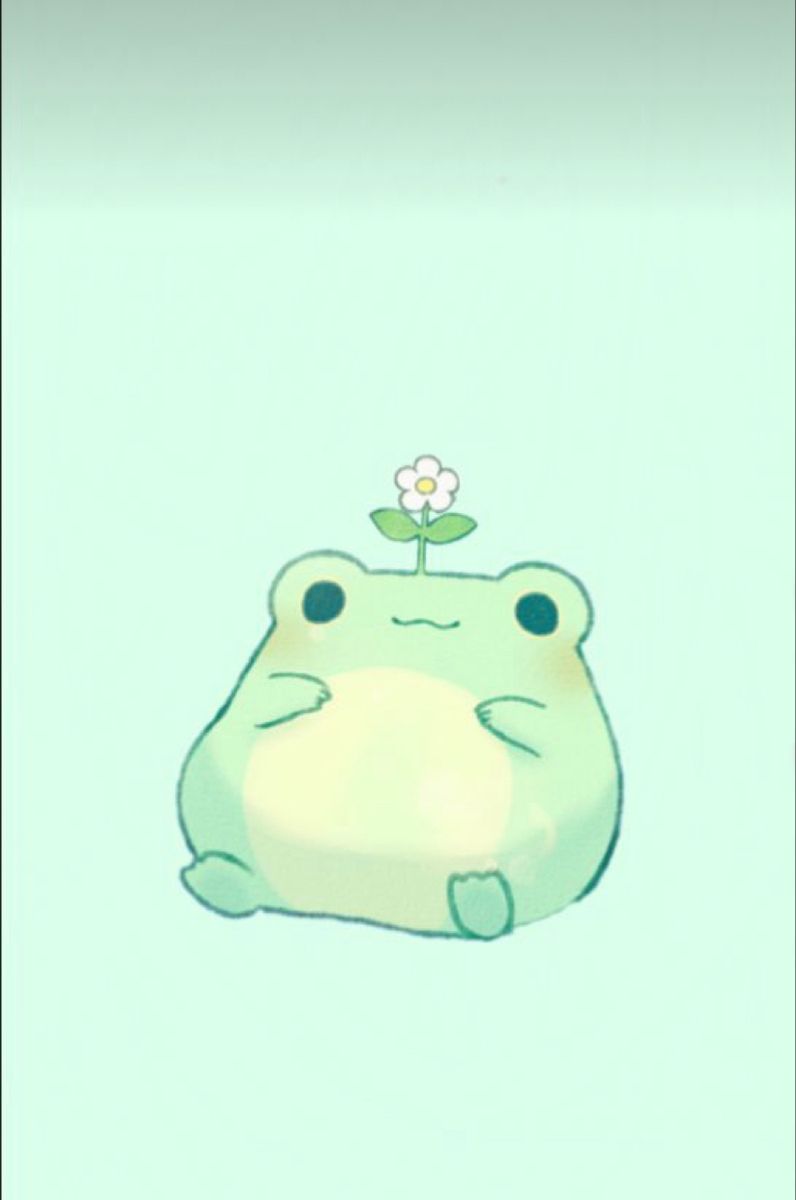 Kawaii Cute Frog Drawing Wallpapers