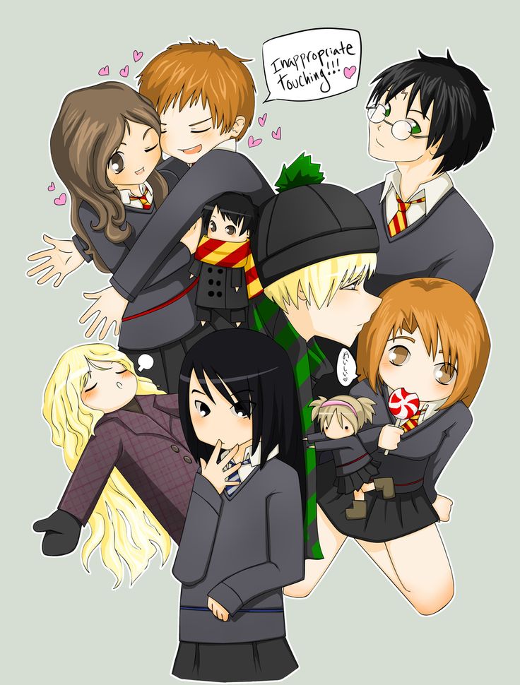 Kawaii Harry Potter Drawings Wallpapers