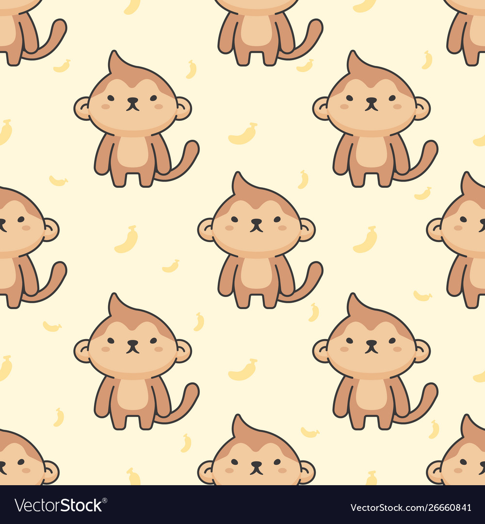 Kawaii Monkey Wallpapers