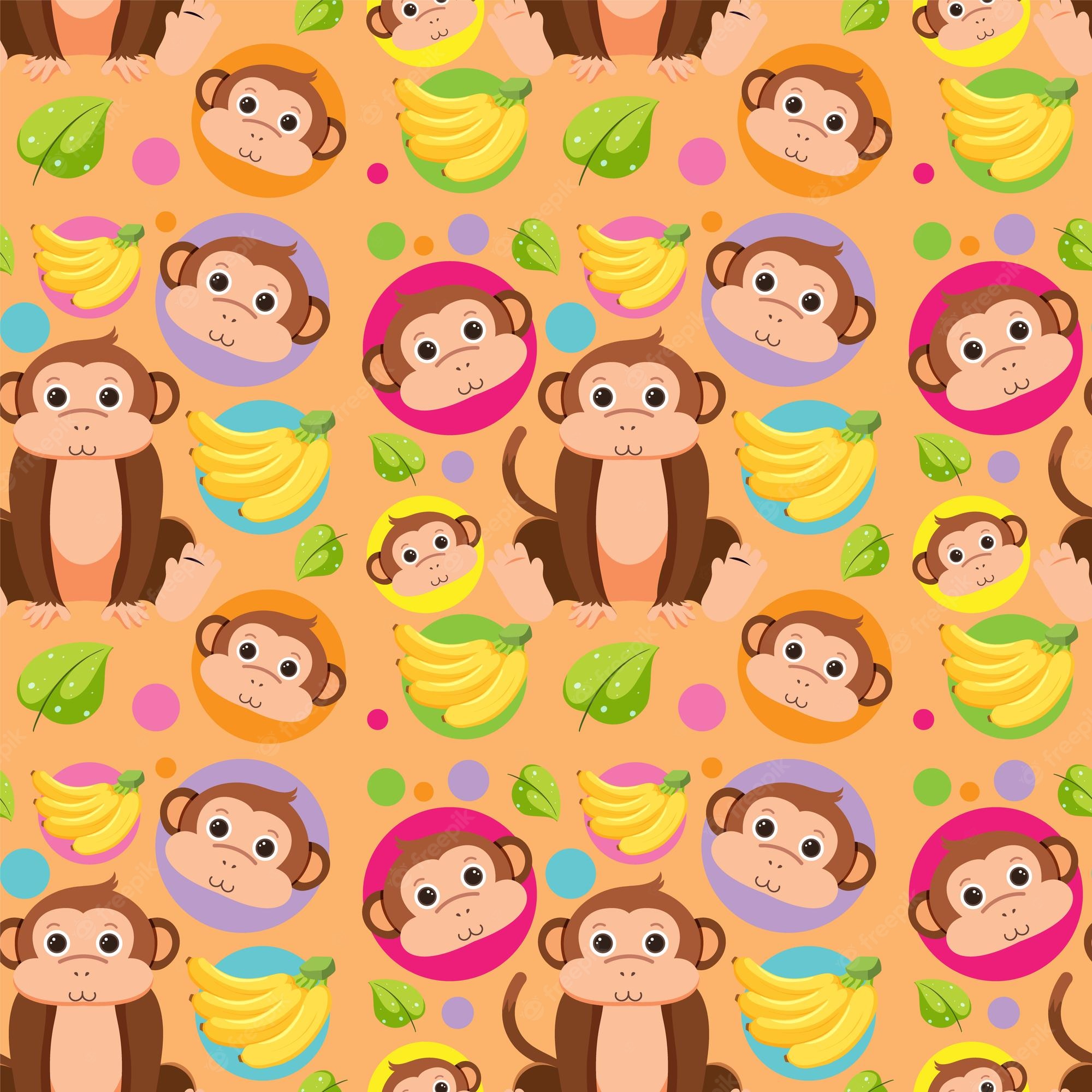 Kawaii Monkey Wallpapers