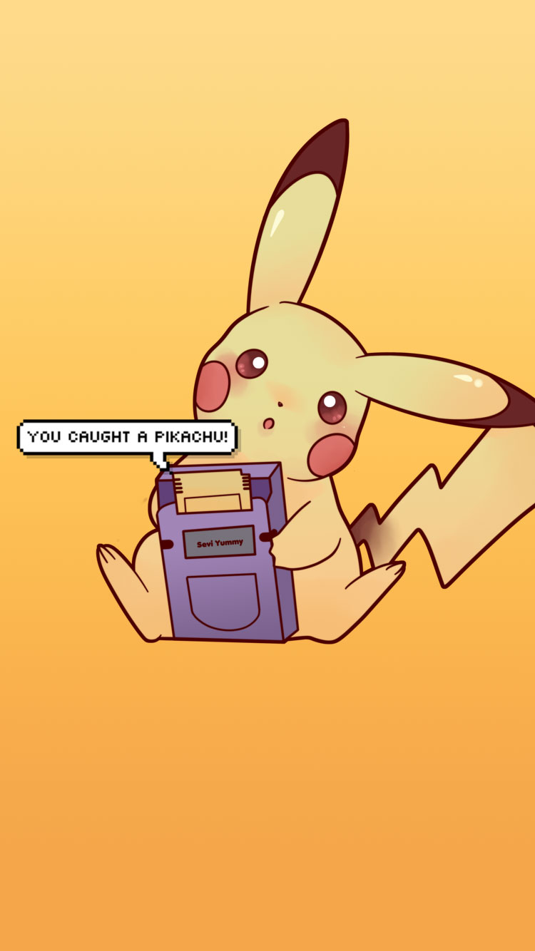 Kawaii Pikachu Wallpapers