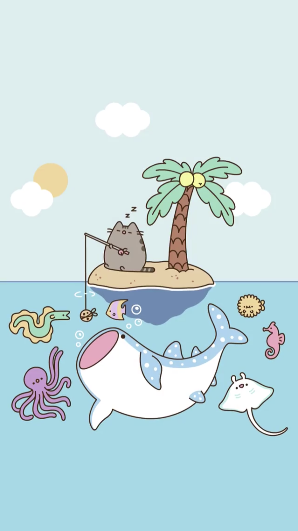 Kawaii Pusheen Wallpapers