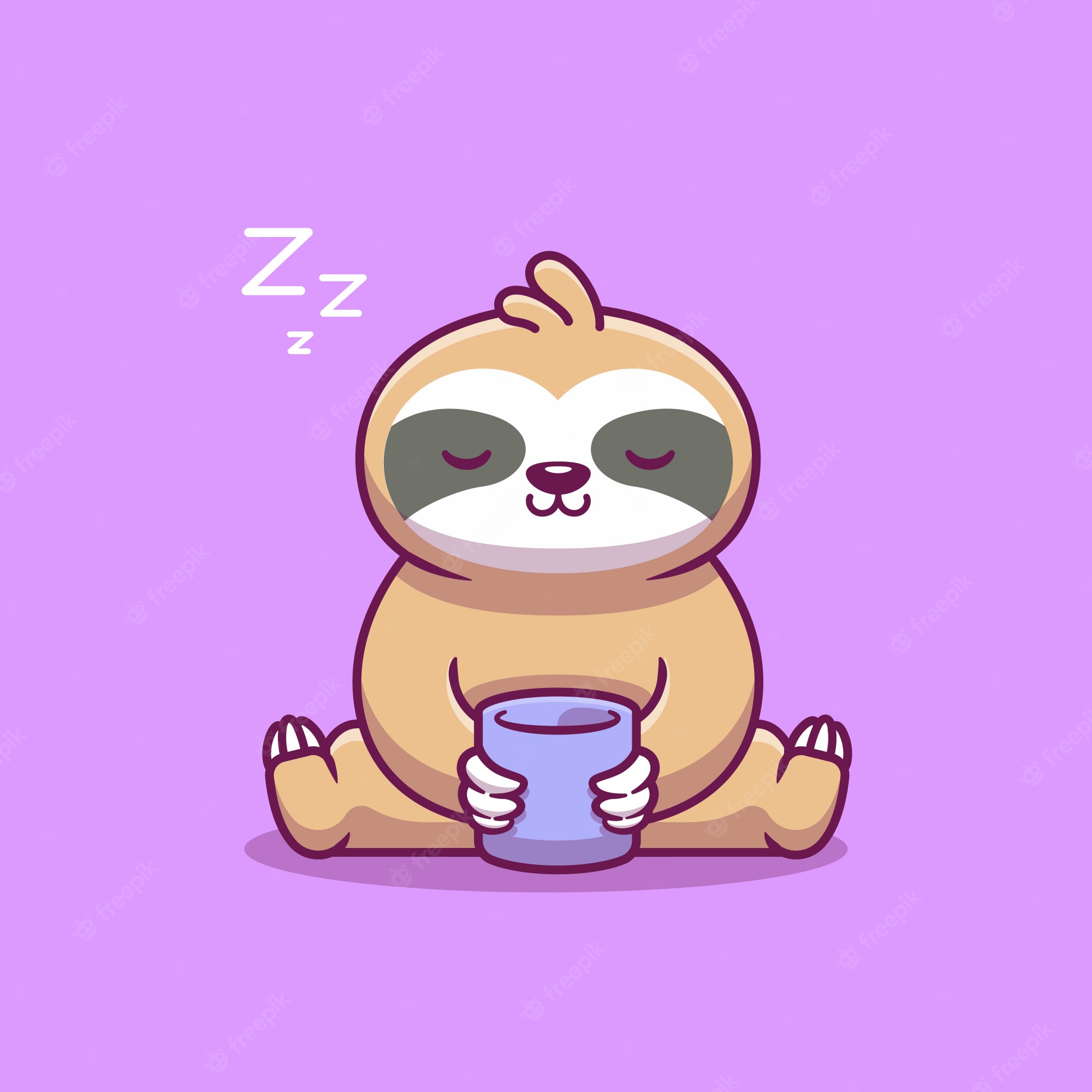 Kawaii Sloth Wallpapers