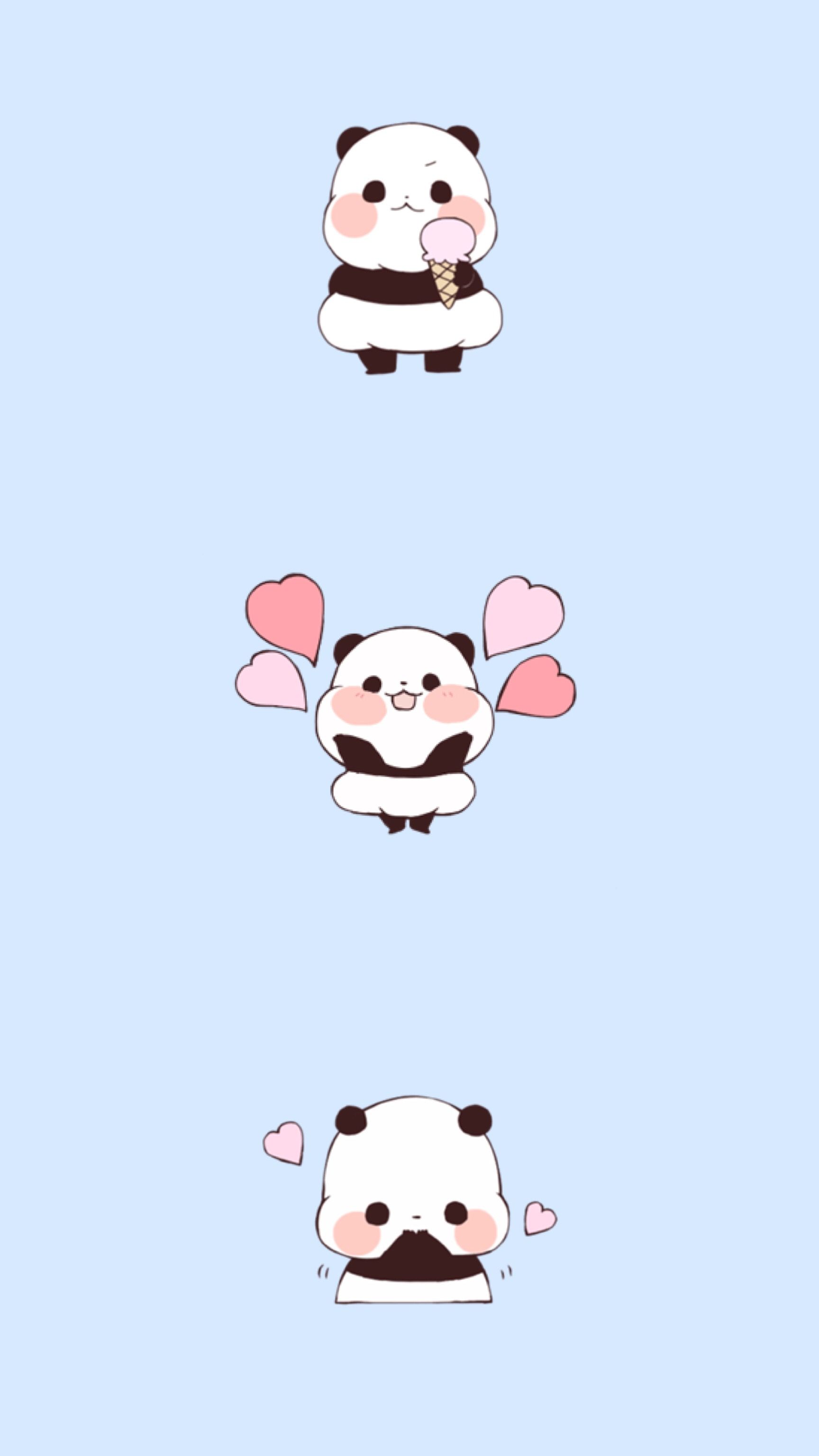 Kawaii Panda Wallpapers