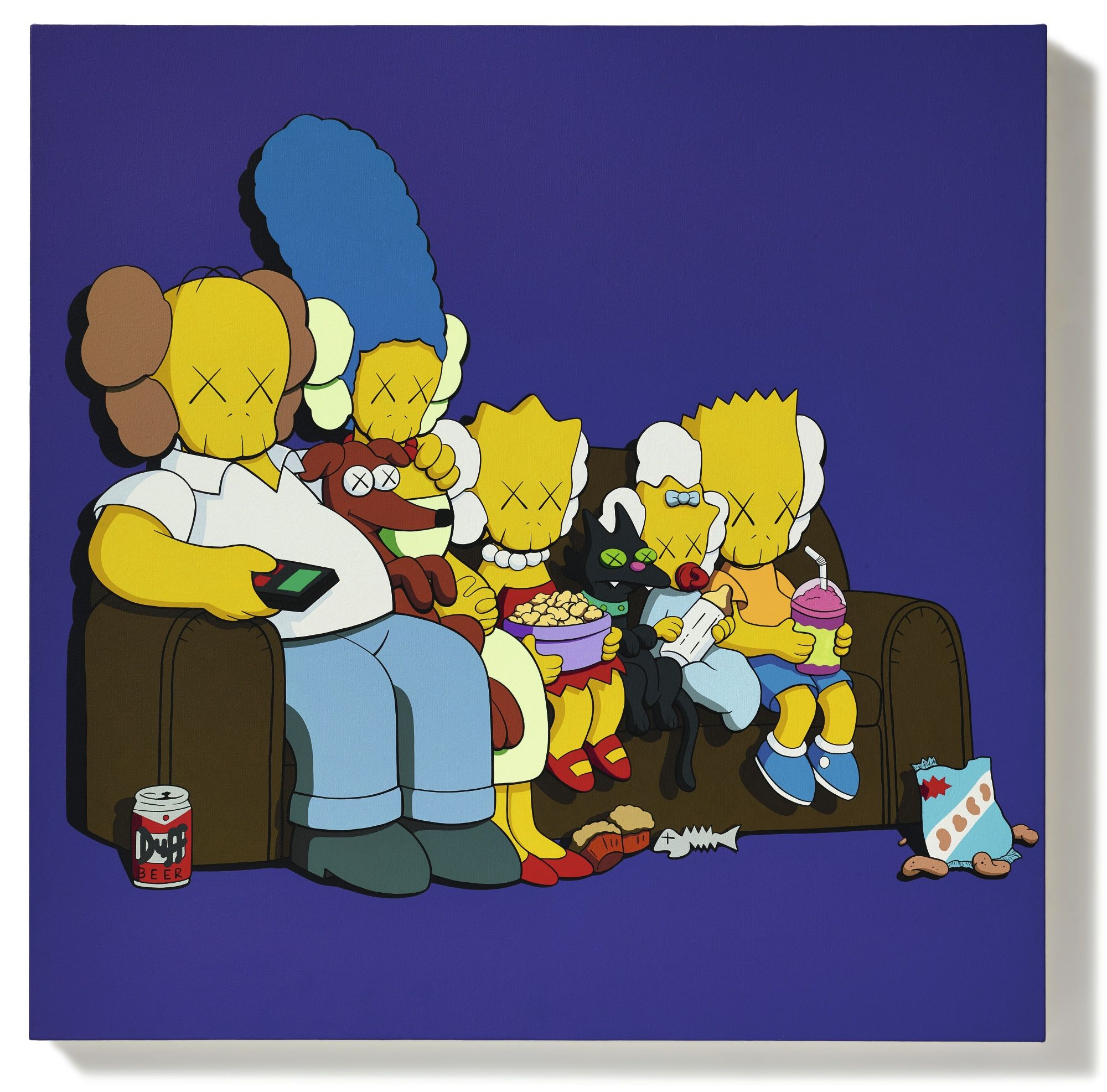 Kaws Simpsons Poster Wallpapers