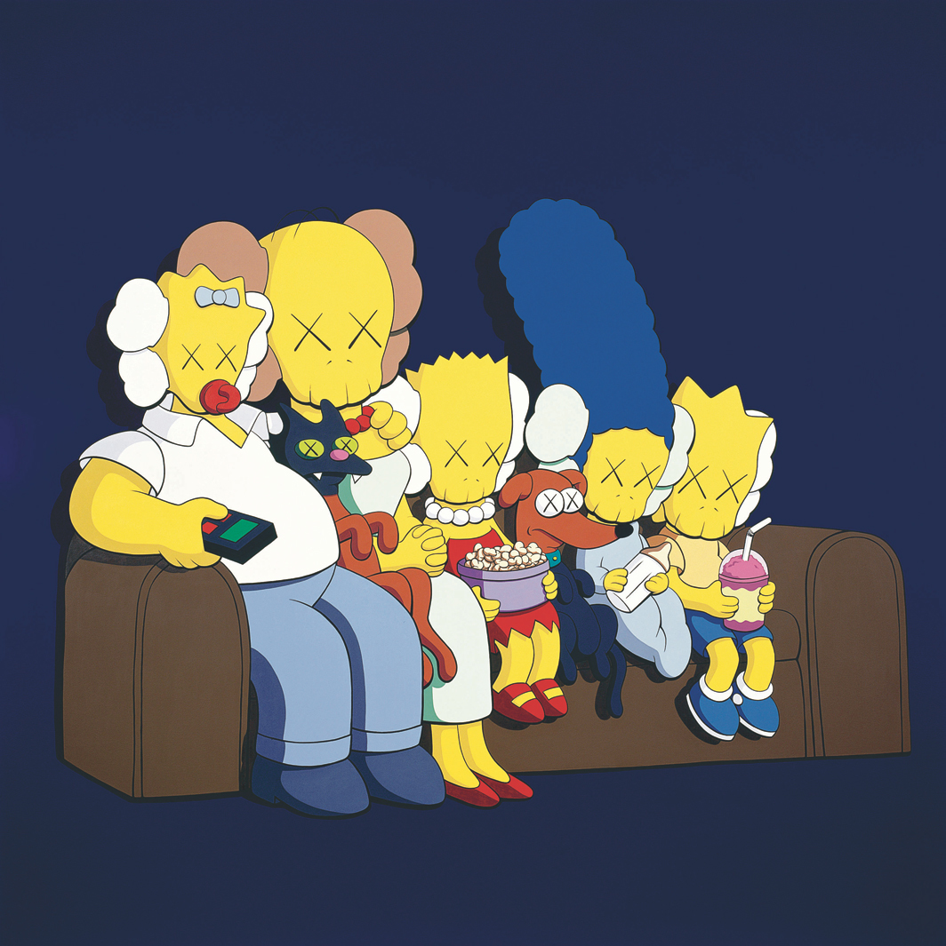 Kaws Simpsons Poster Wallpapers