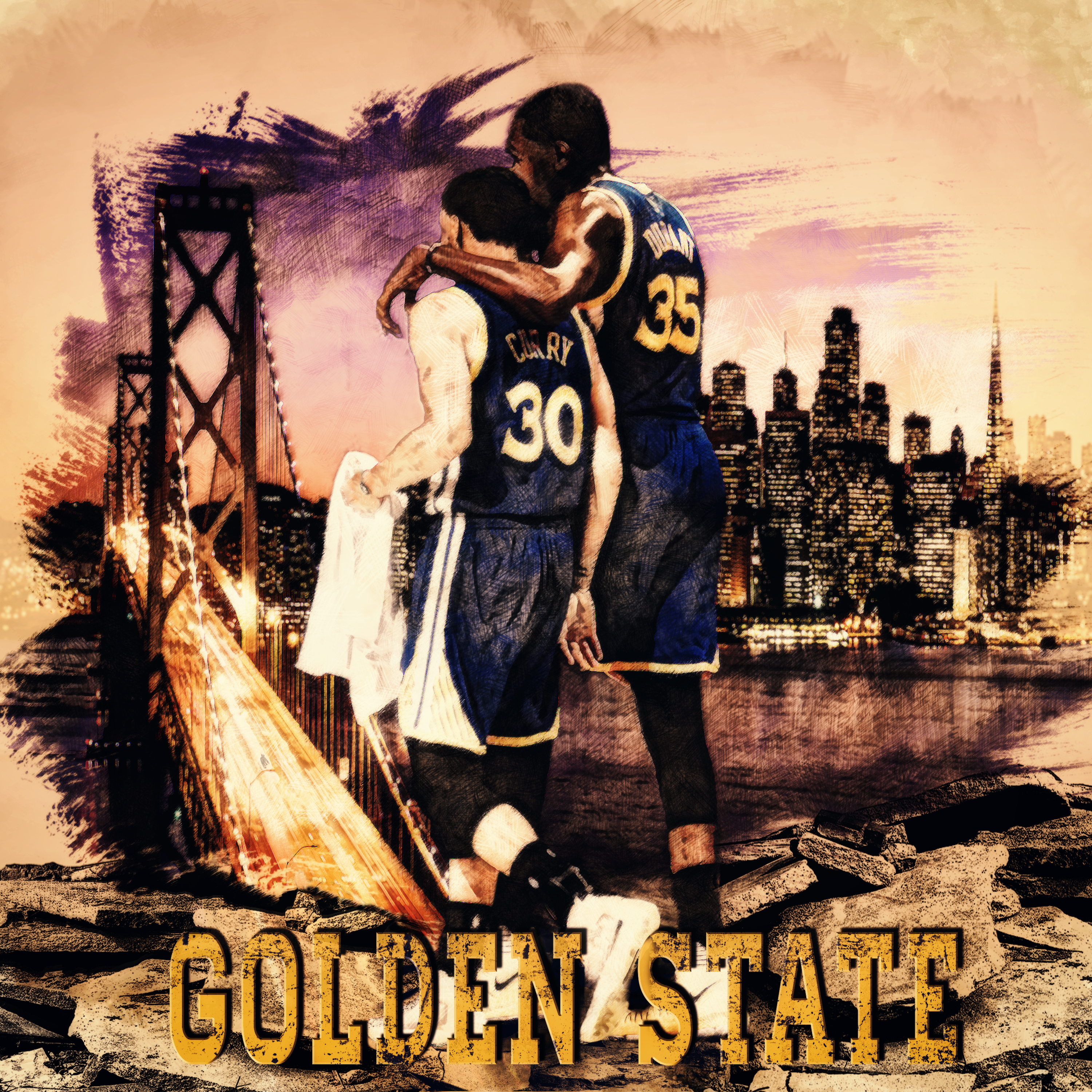 Kevin Durant And Stephen Curry Wallpapers