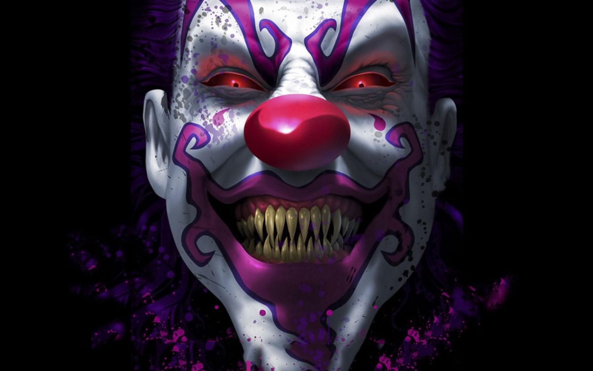 Killer Clown 3D Wallpapers