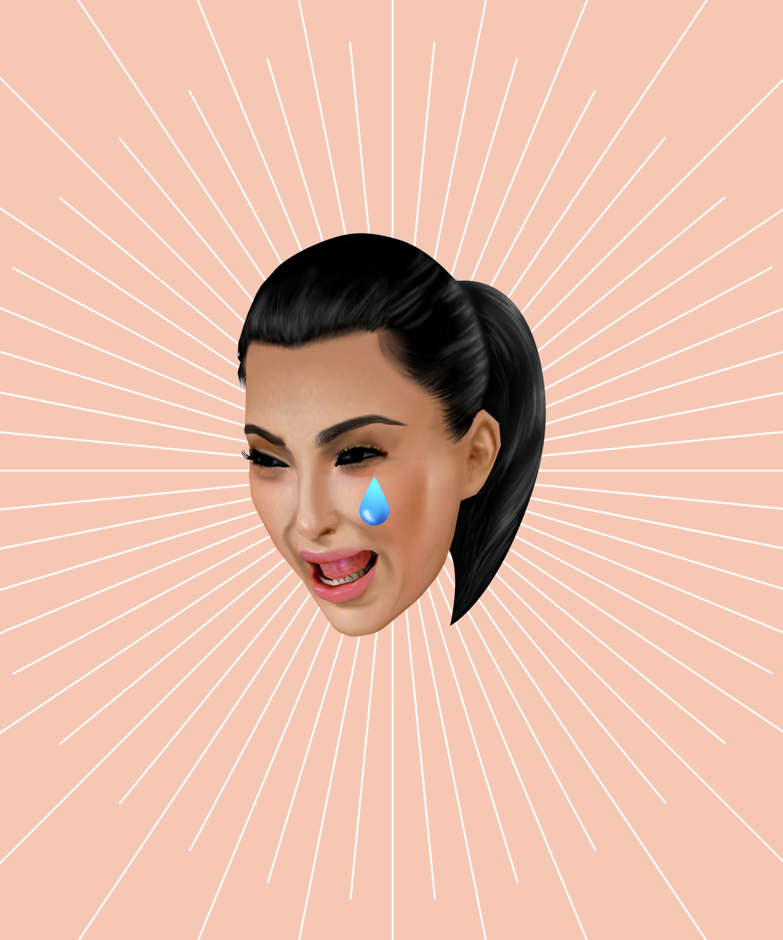 Kim Kardashian Crying Wallpapers