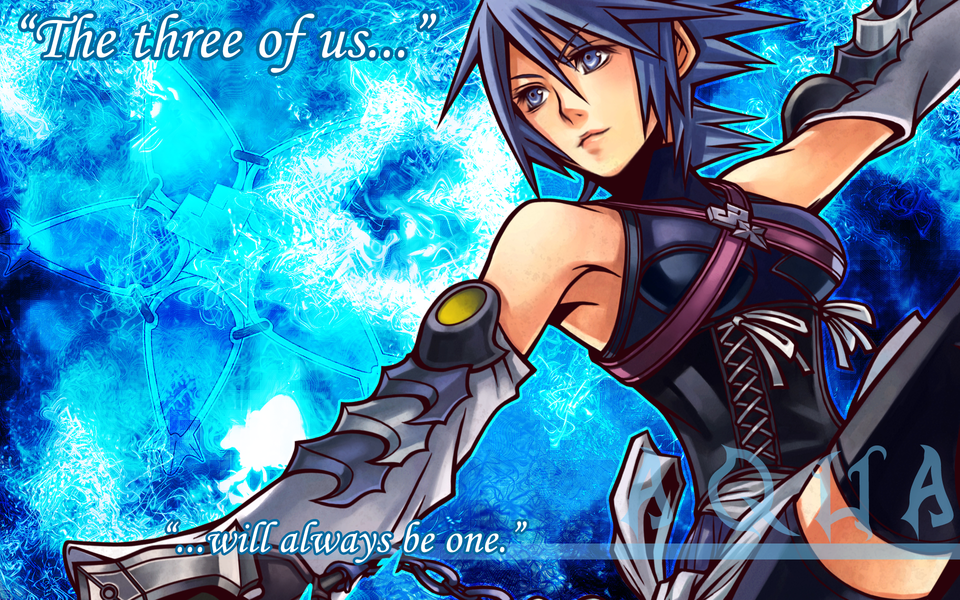 Kingdom Hearts 2.8 Aqua Wallpapers